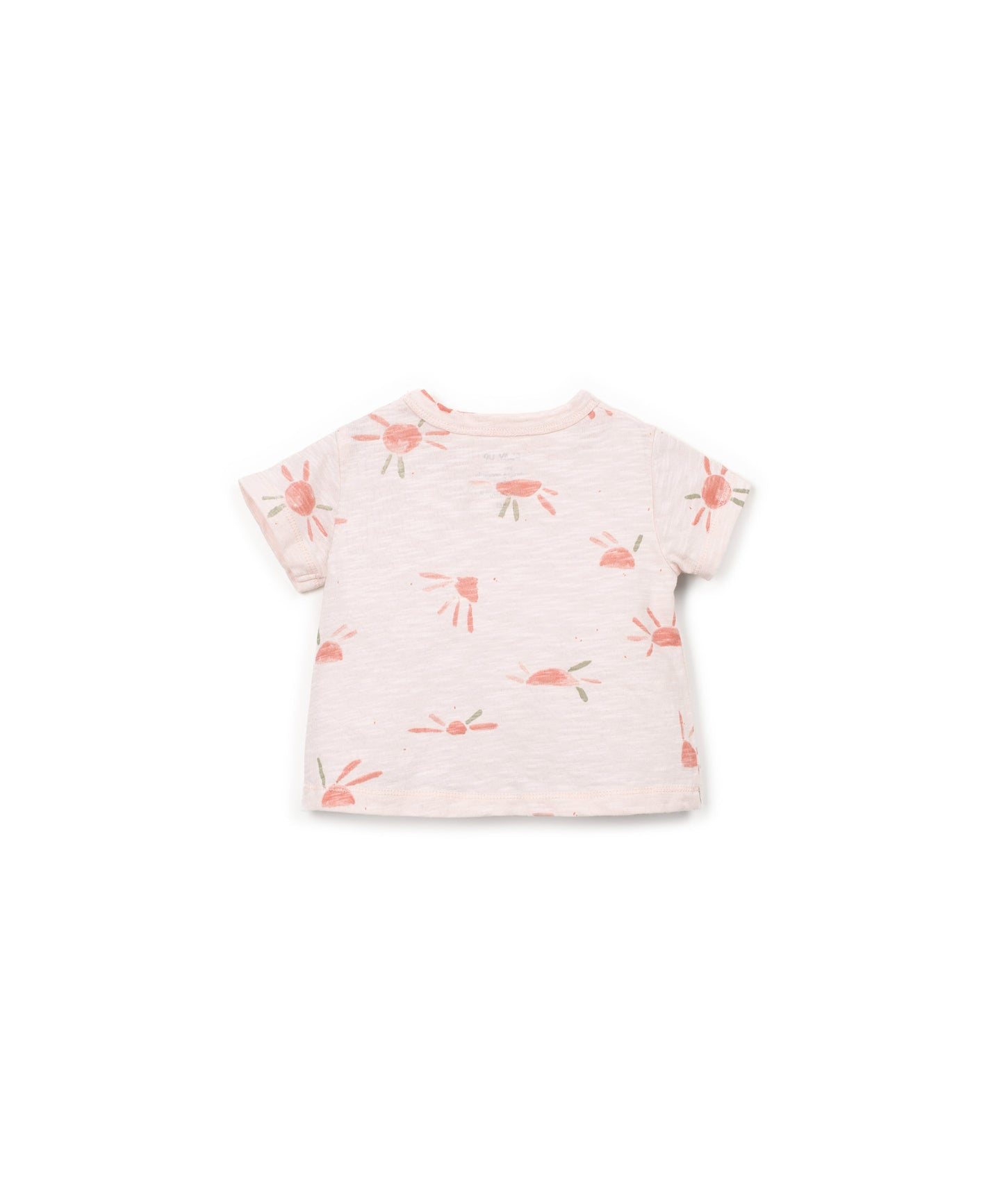 Camiseta jersey flamé estampada bebé niña