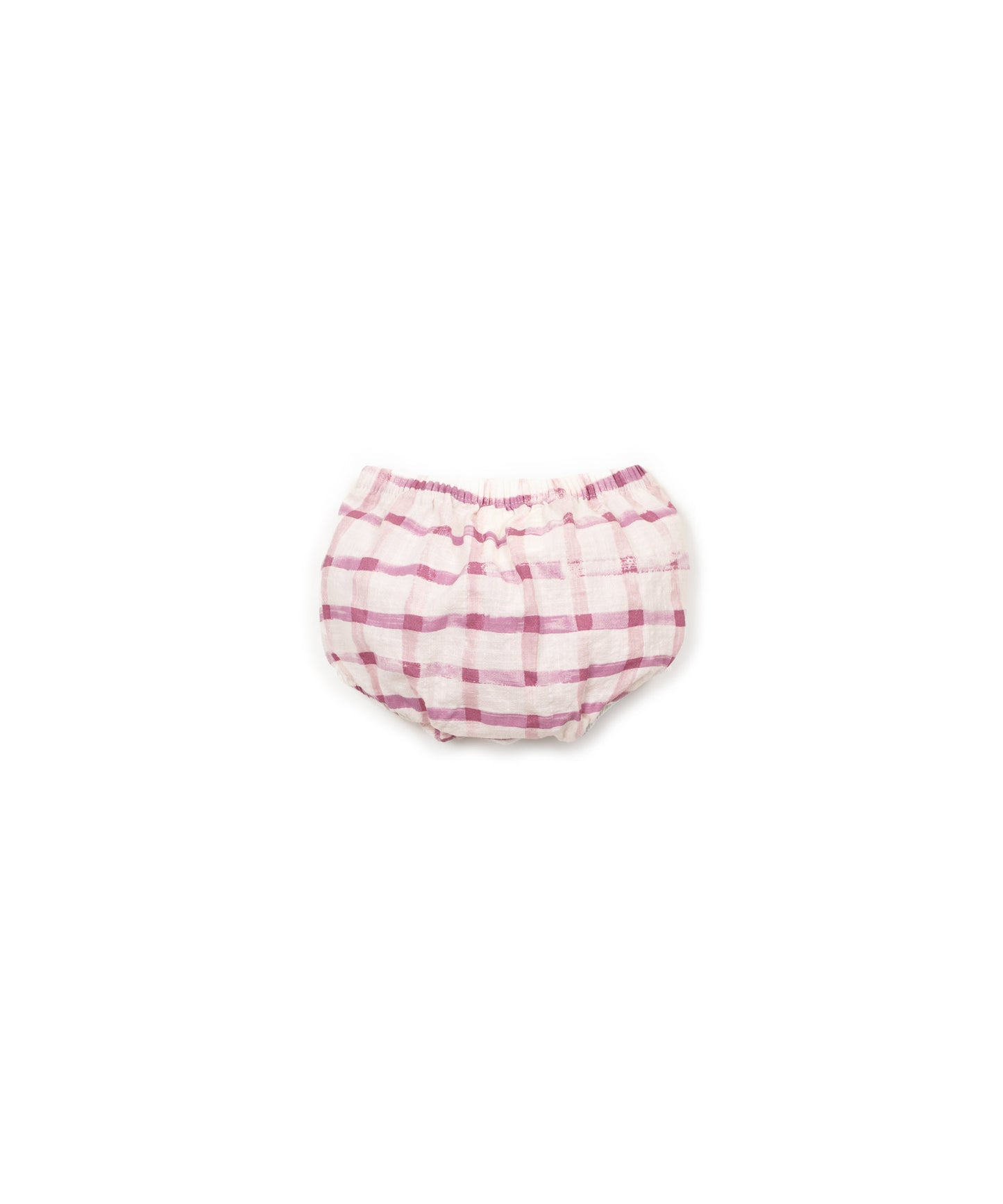 Pantalón corto tejido estampado bebé niña