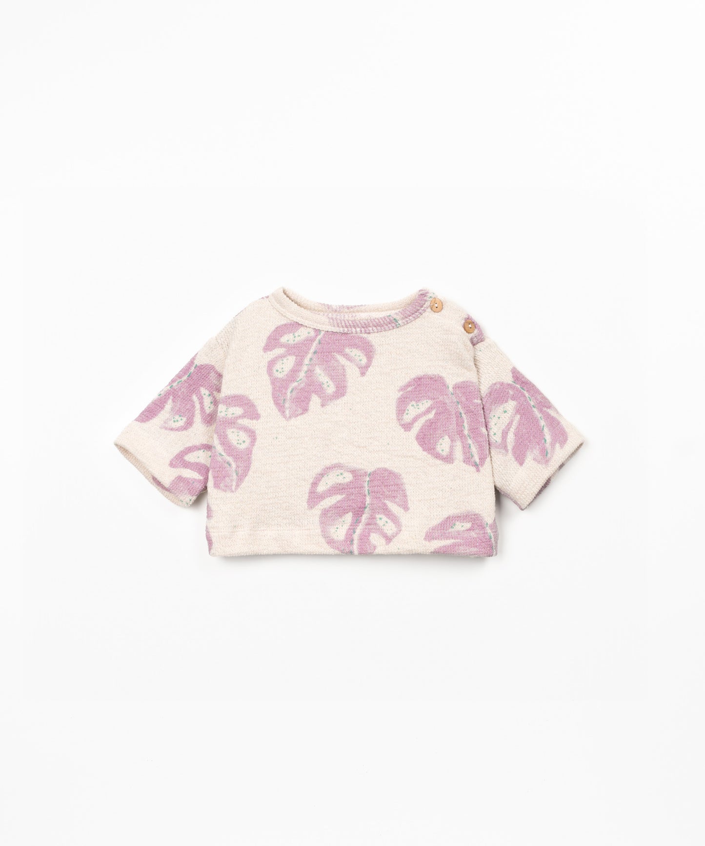 Sudadera jersey fantasía estampada bebé niña