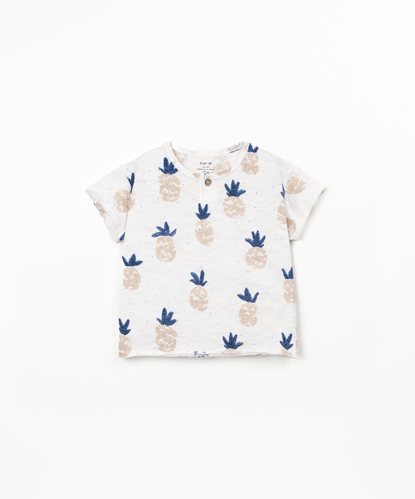 Camiseta jersey flamé estampada niño
