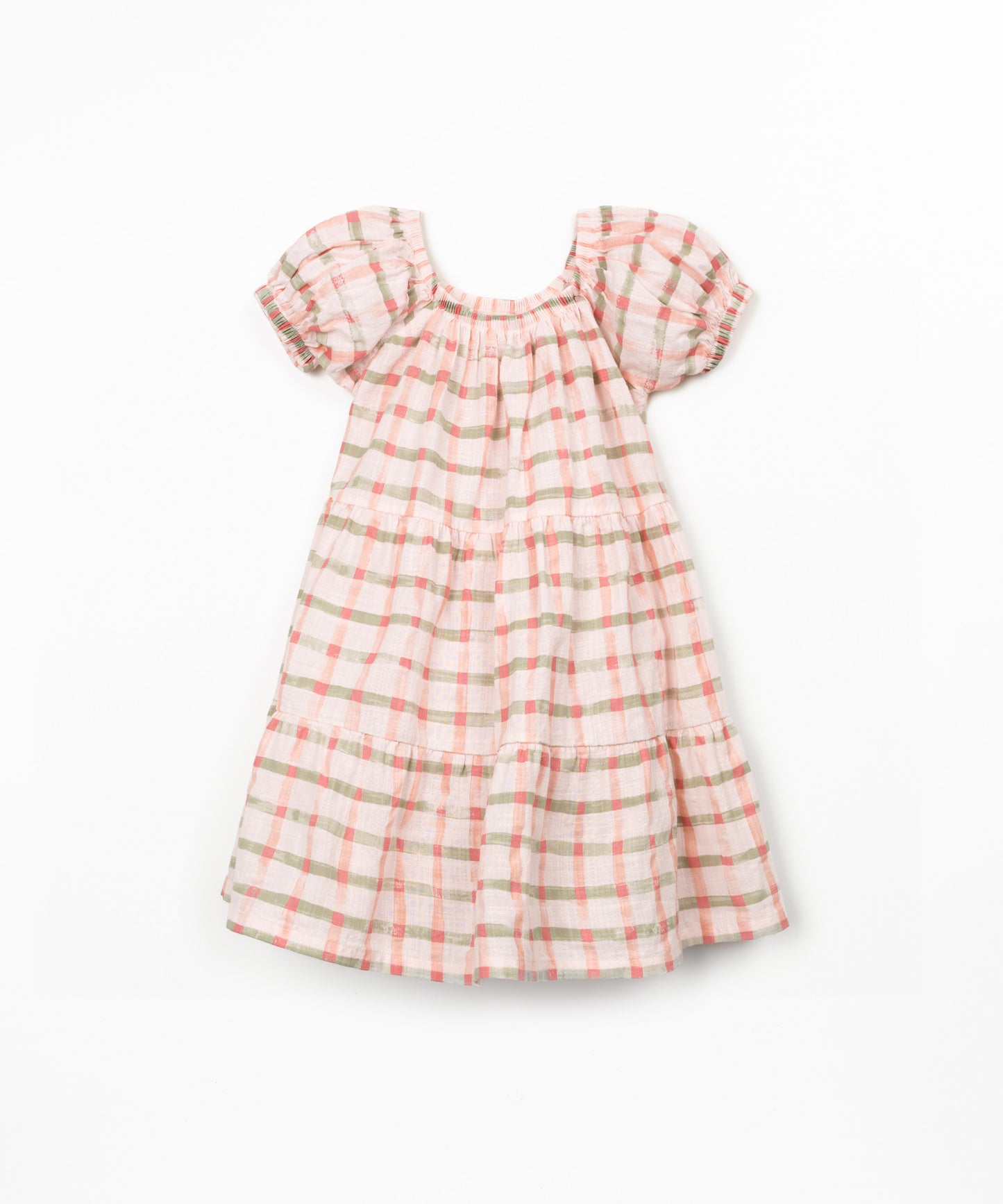 Vestido tejido estampado niña