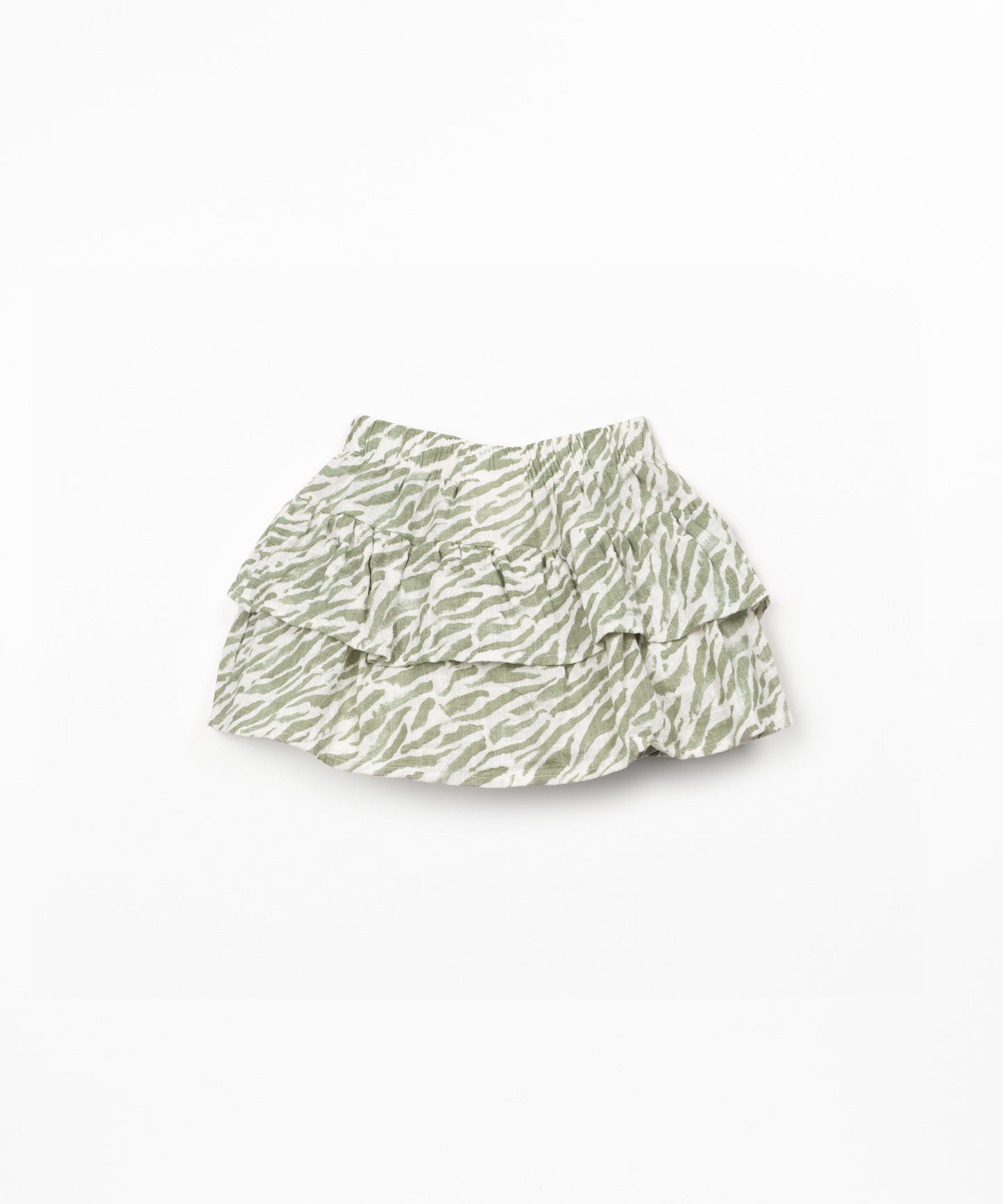 Falda pantalón tejido estampado niña