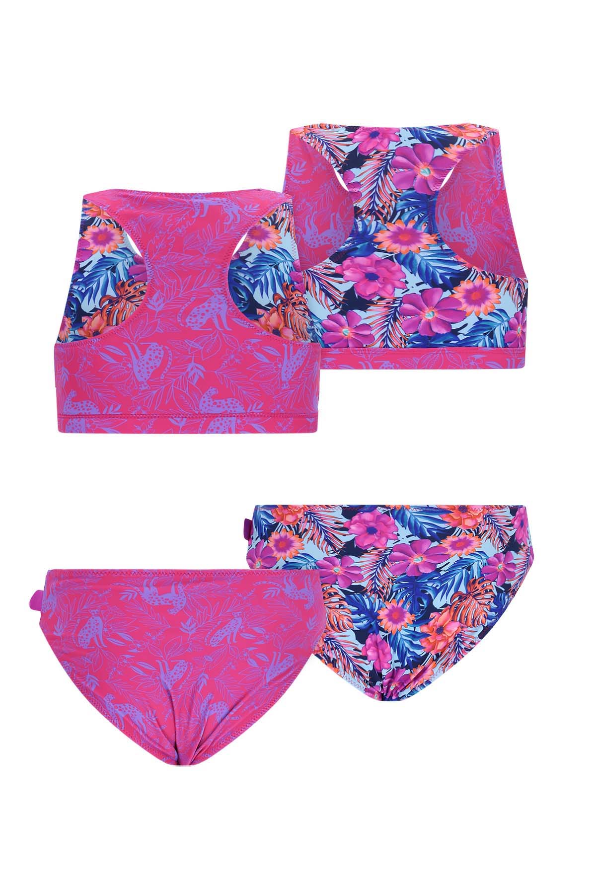 Bikini reversible niña
