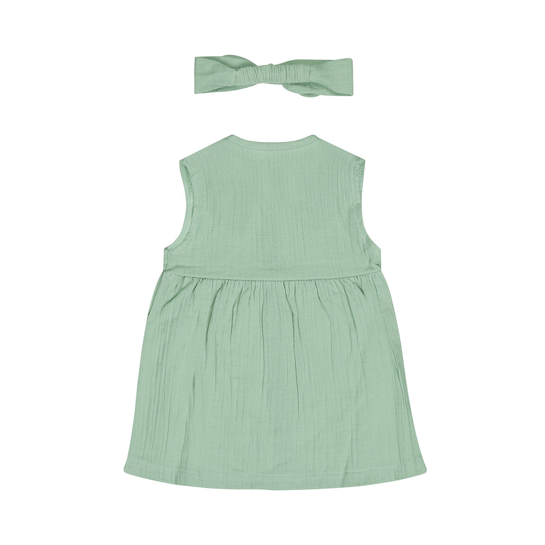 Conjunto vestido cinta pelo bebé niña / niña