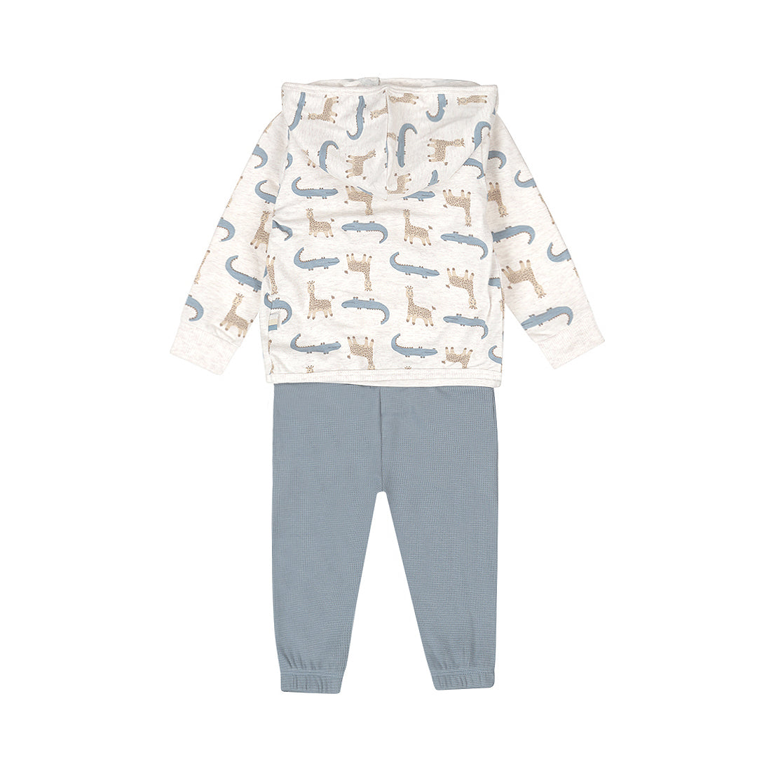 Set de 3 piezas cárdigan, camiseta y pantalón jogging bebé niño