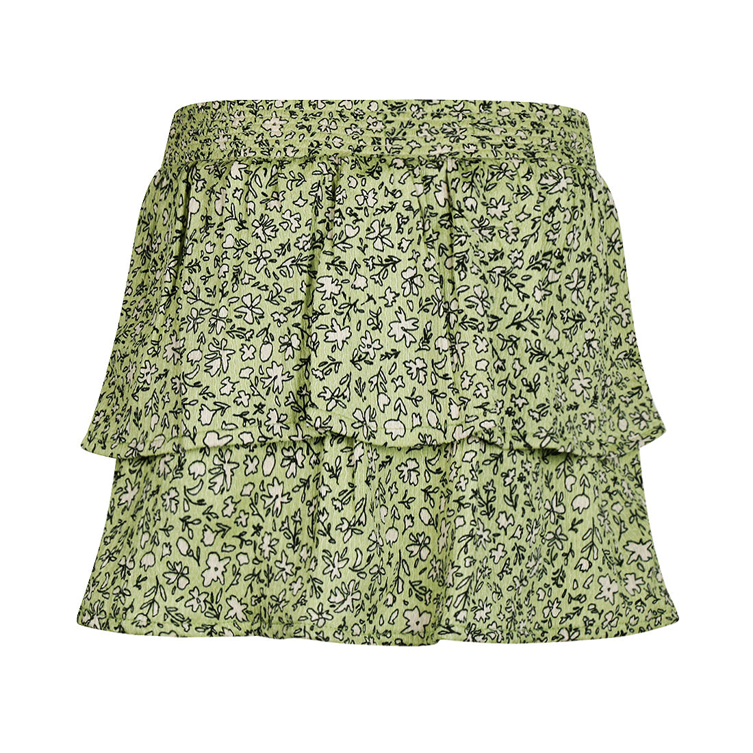 Falda con short niña