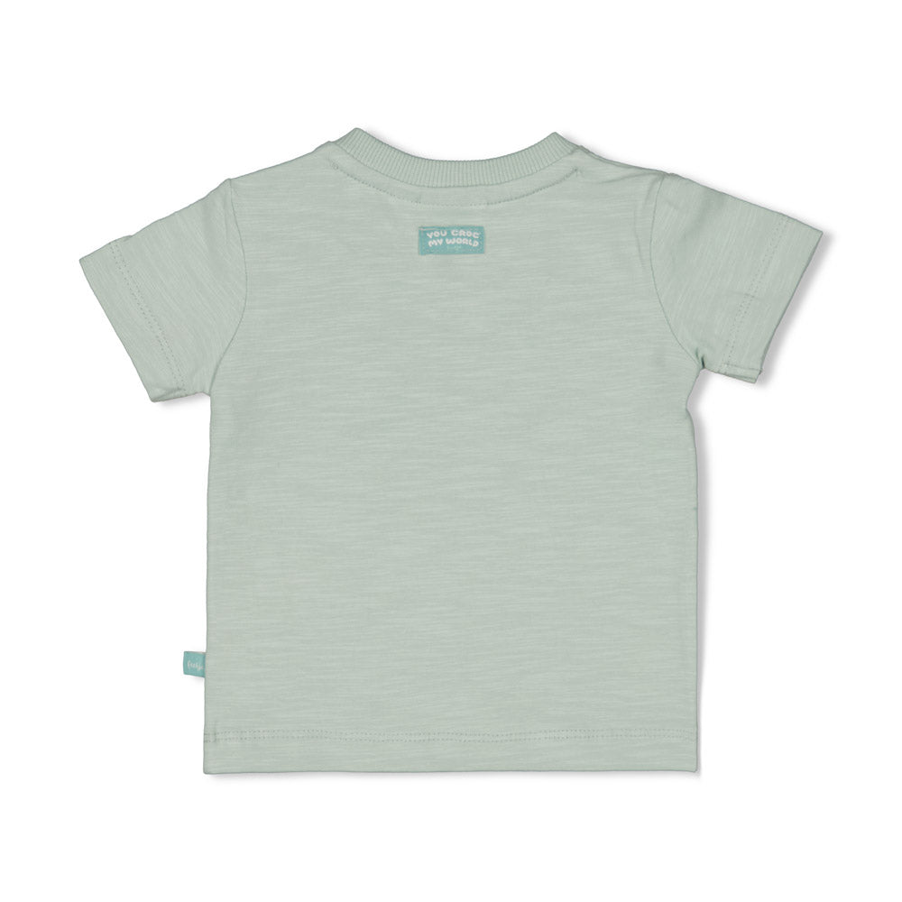 Camiseta manga corta bebé niño You Croc my World
