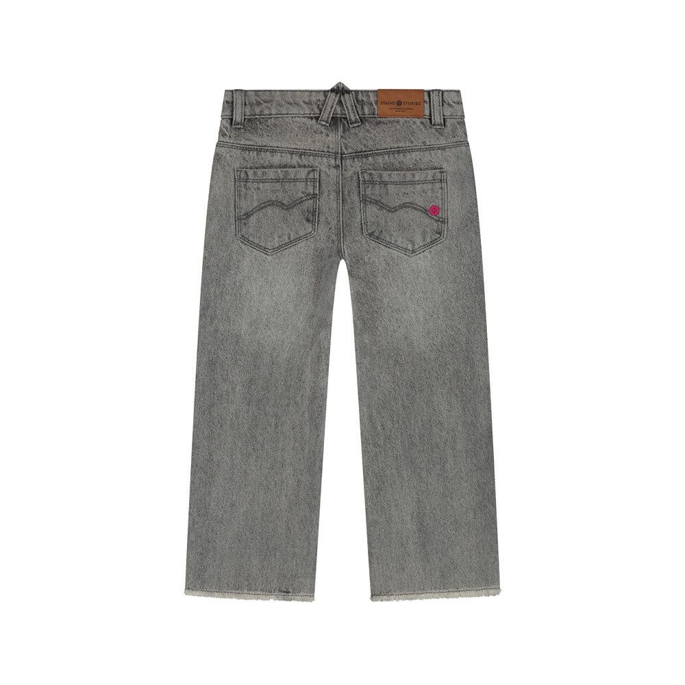 Pantalones pierna ancha niña