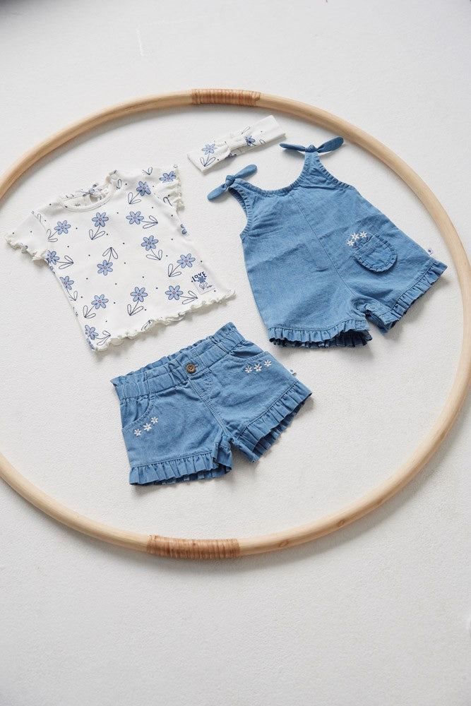 Traje corto bebé niña