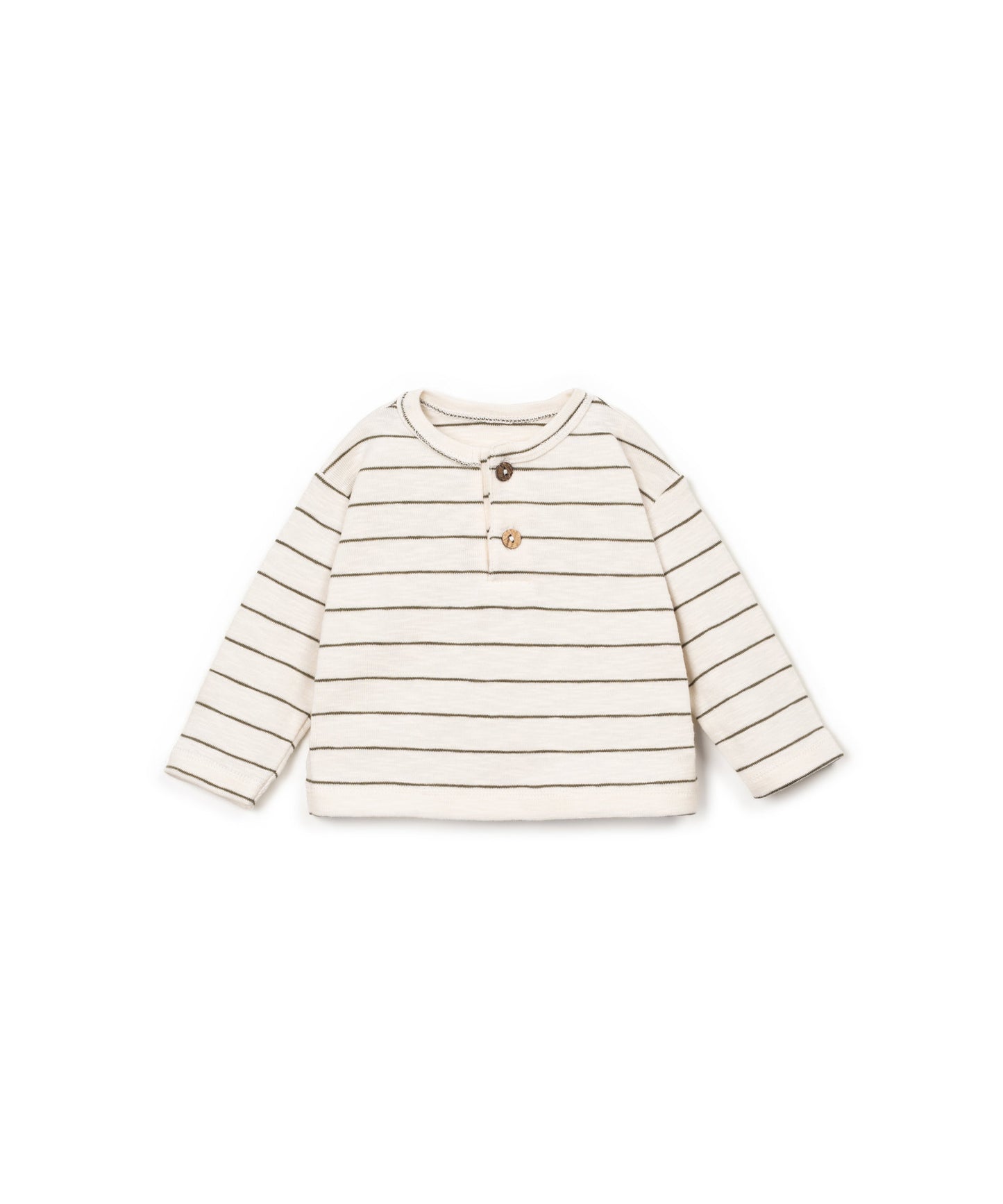 Playera rib flamé rayas bebé niño