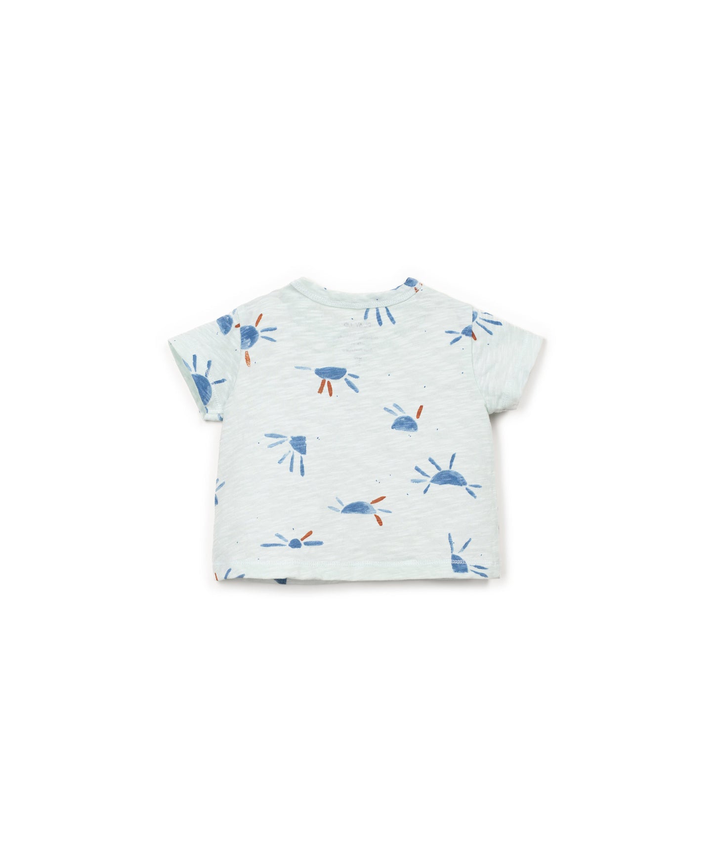 Camiseta jersey flamé estampada bebé niño