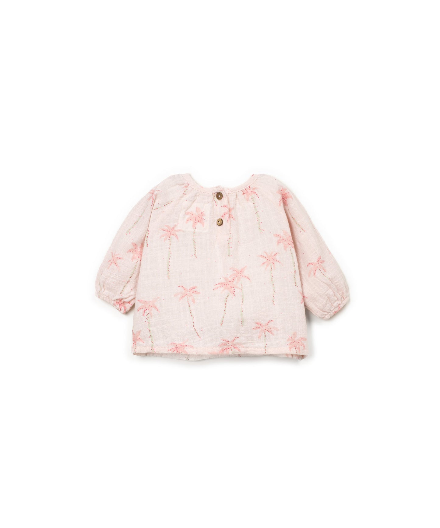 Camisa tejido estampado bebé niña