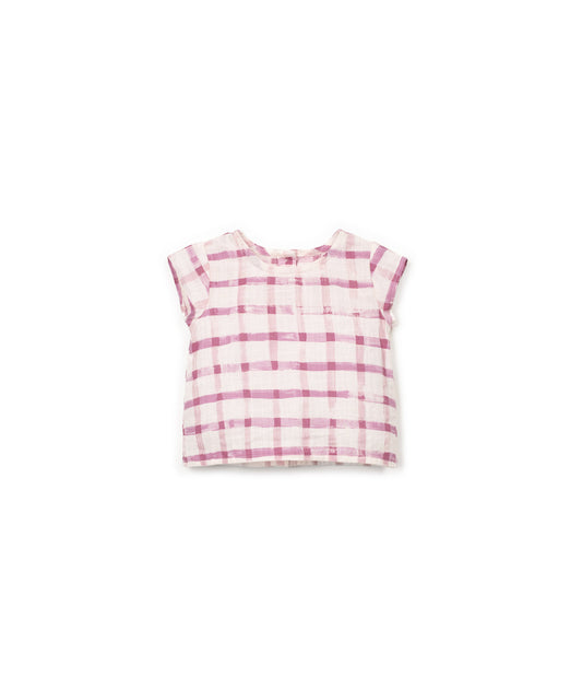 Camisa tejido estampado bebé niña