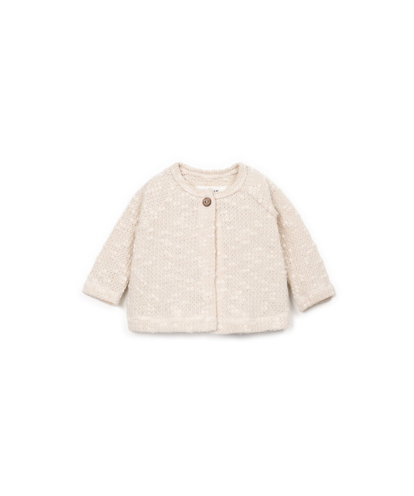 Chaqueta piqué fantasía bebé unisex