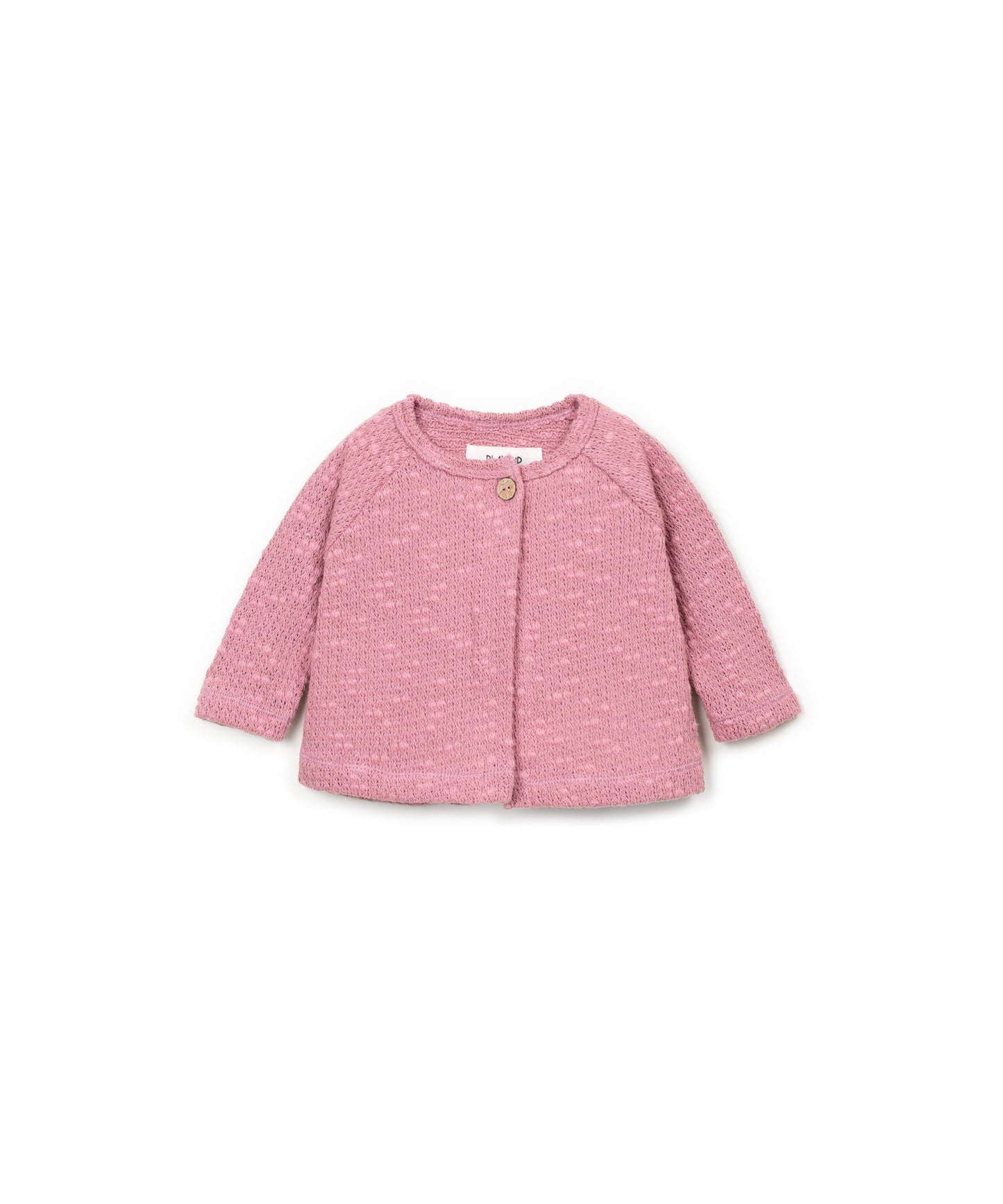 Chaqueta piqué fantasía bebé niña