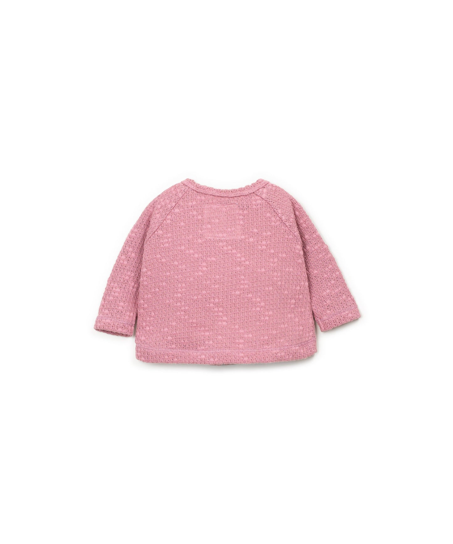 Chaqueta piqué fantasía bebé niña