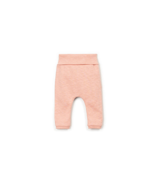 Leggings rib flamé bebé niña