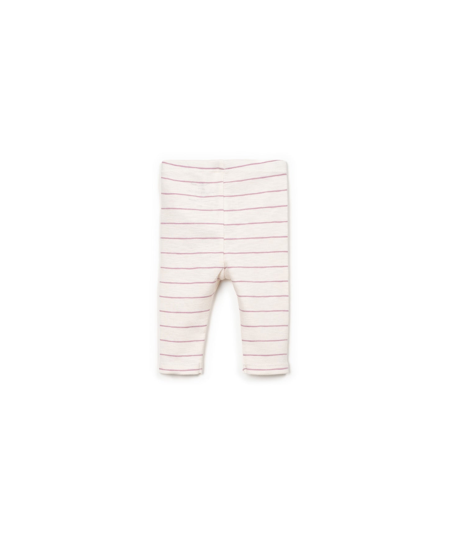 Leggings rib flamé rayas bebé niña