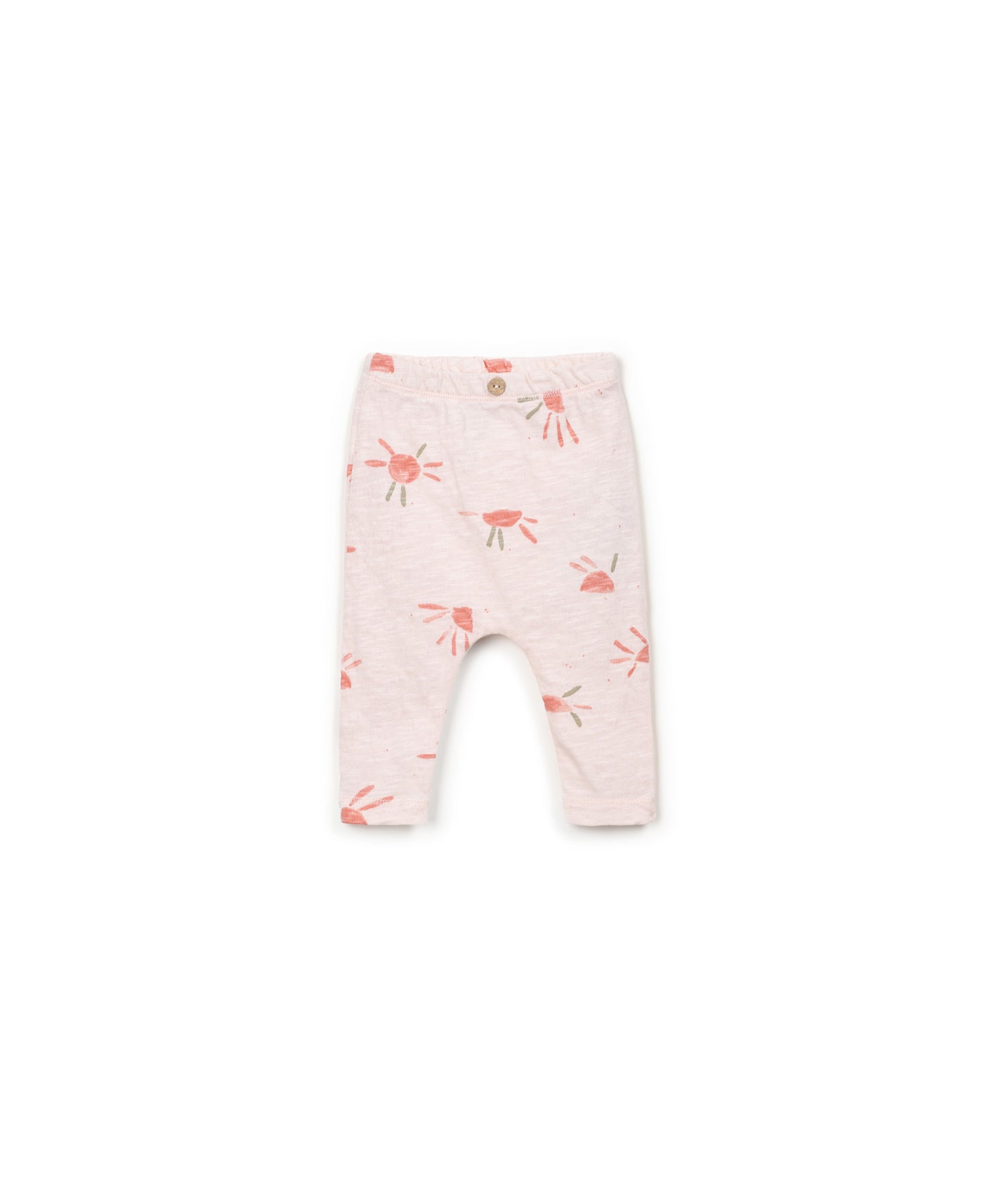 Leggings rib flamé estampado bebé niña