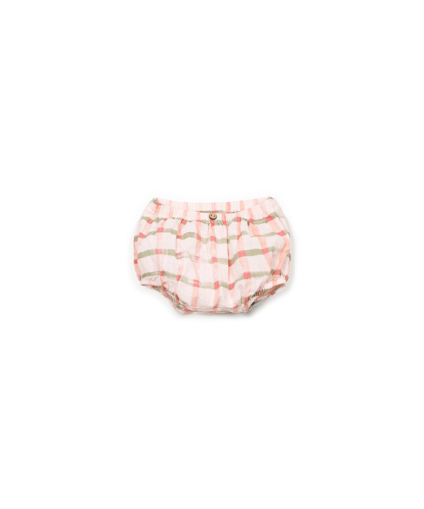 Pantalón corto tejido estampado bebé niña