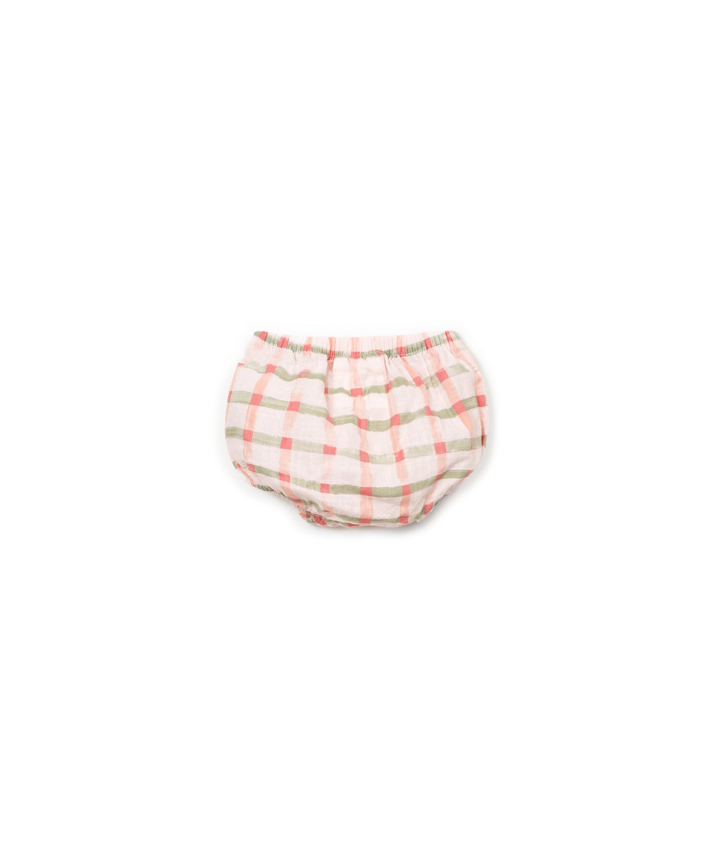 Pantalón corto tejido estampado bebé niña