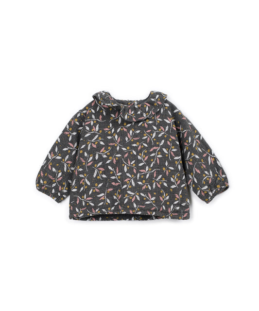Camisa tejido estampado recién nacida