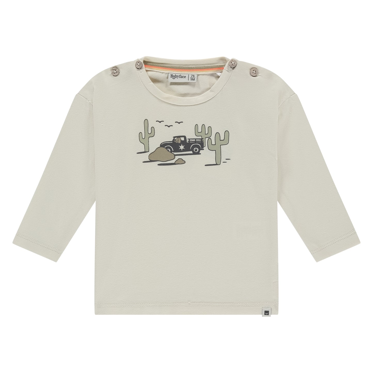 Camiseta manga larga bebé niño