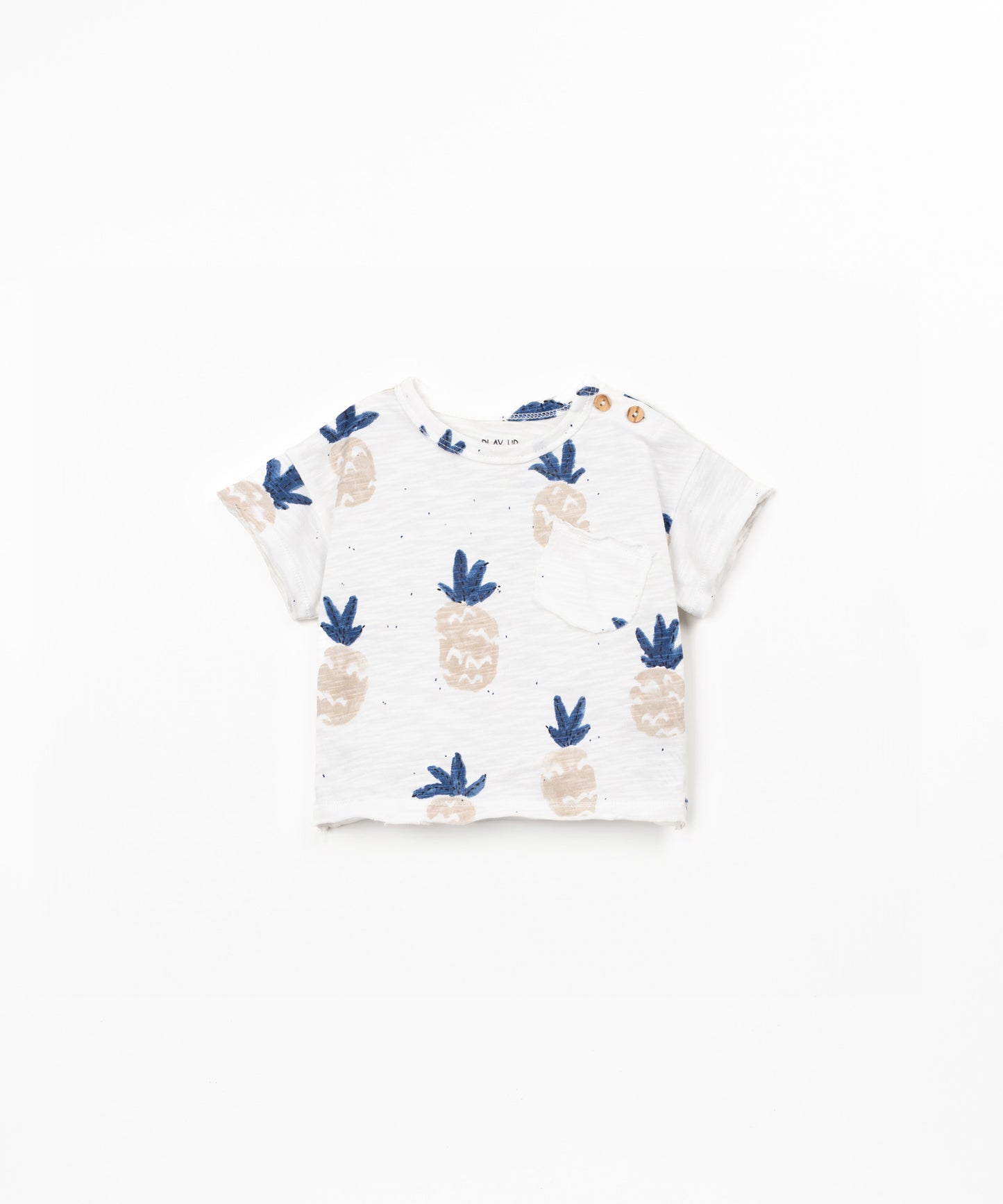 Camiseta jersey flamé estampada bebé niño