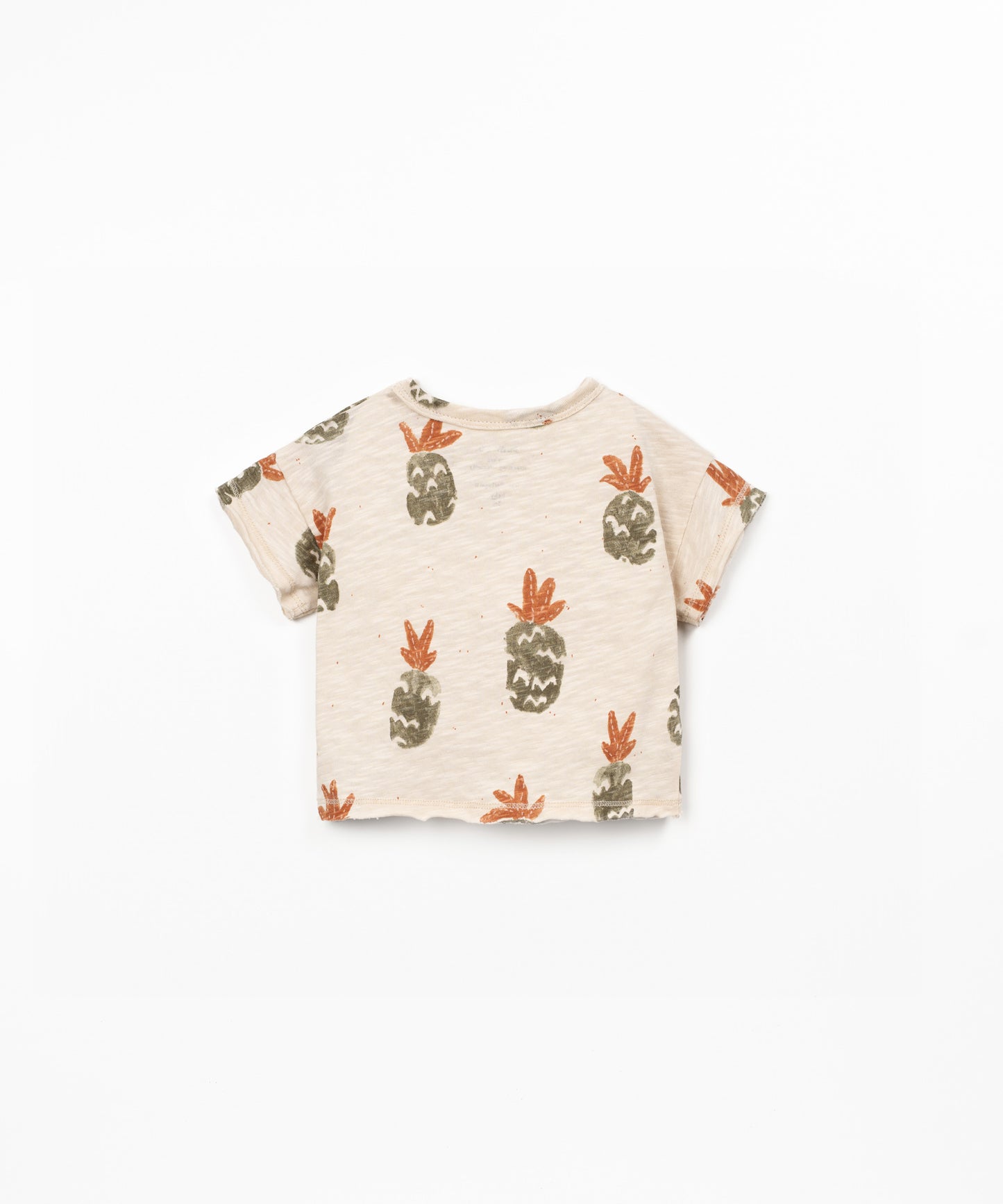 Camiseta jersey flamé estampada bebé niño