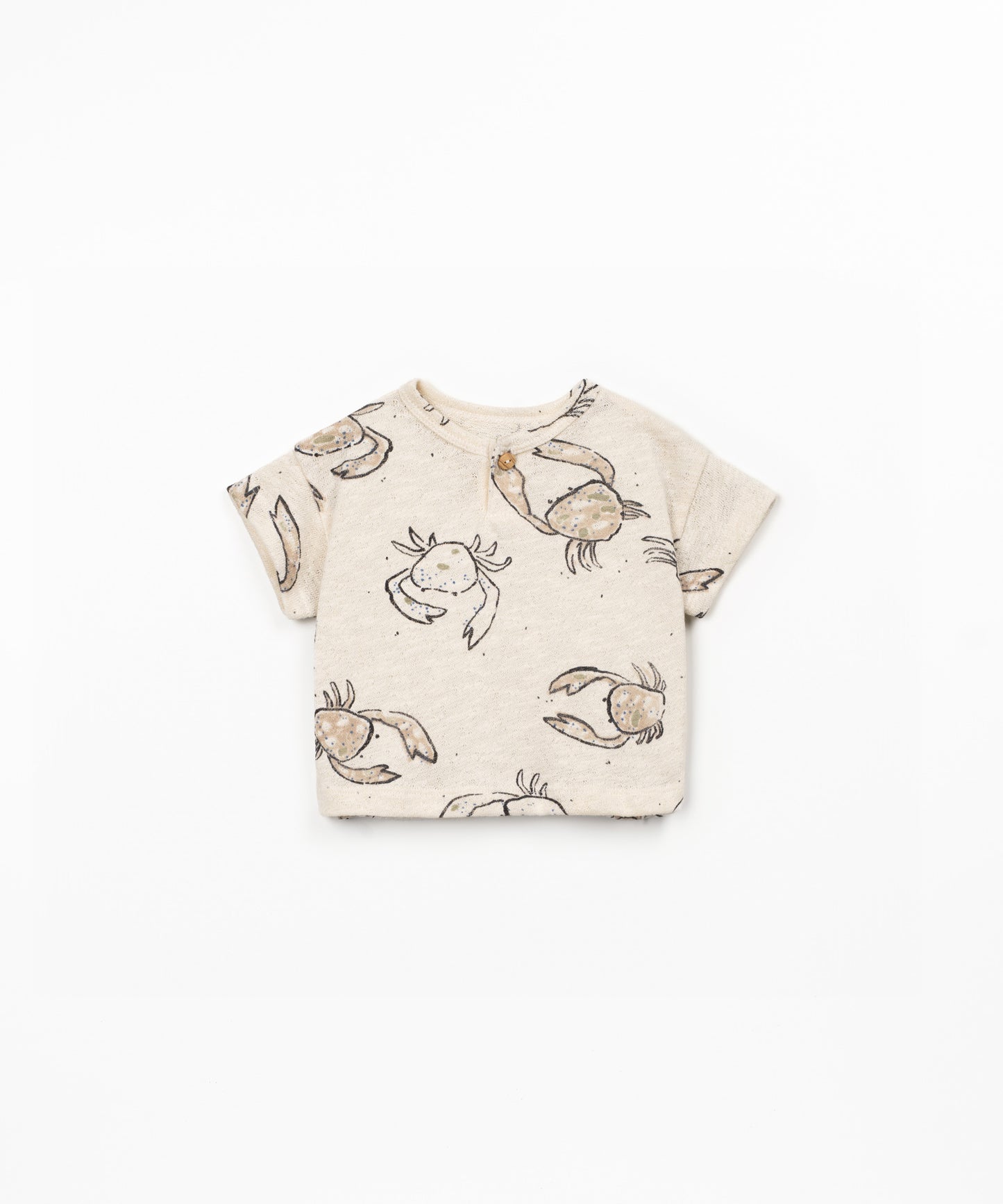 Camiseta jersey flamé estampada bebé niño
