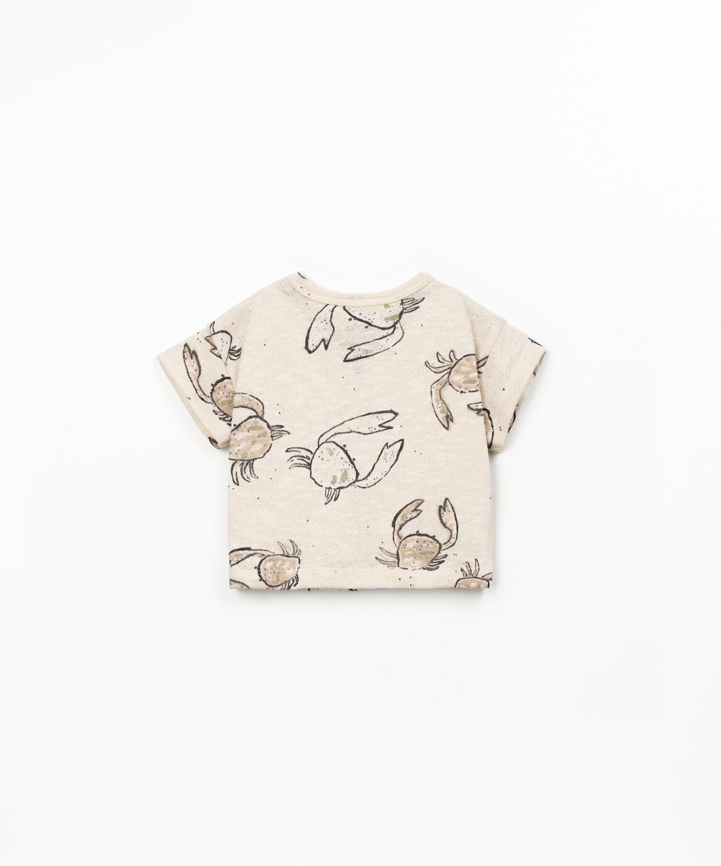 Camiseta jersey flamé estampada bebé niño