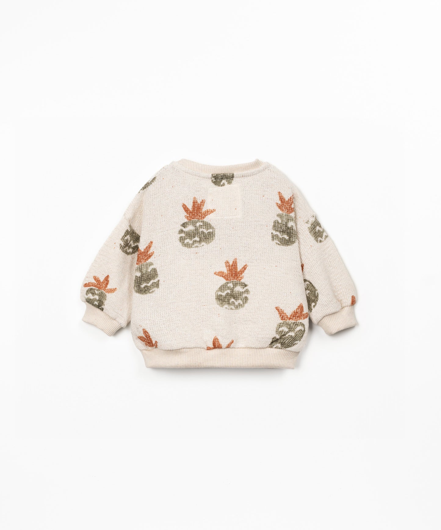 Haurtxo mutilen fantasia estanpatudun jertsezko sudadera