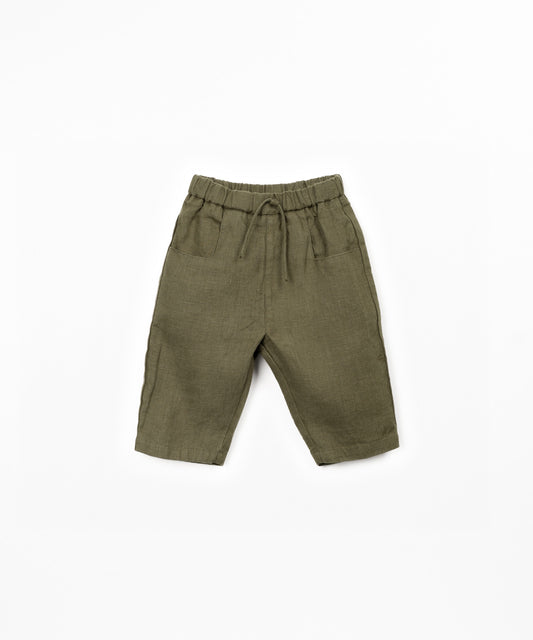 Pantalón lino bebé niño