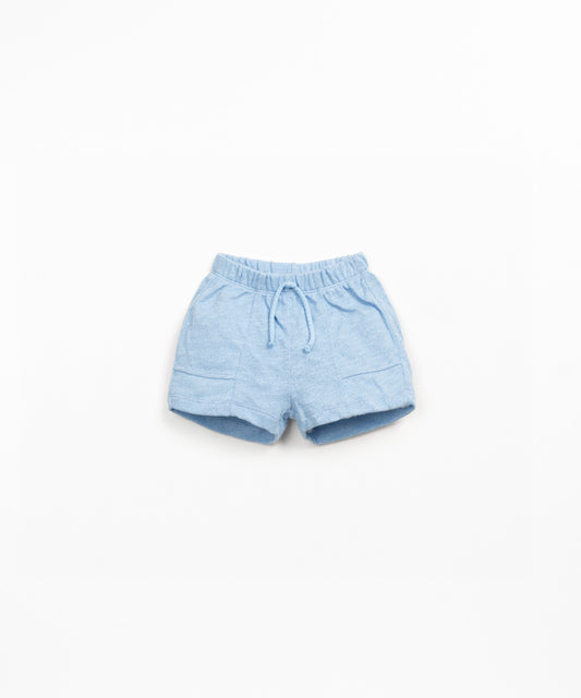 Pantalón corto jersey flamé bebé niño