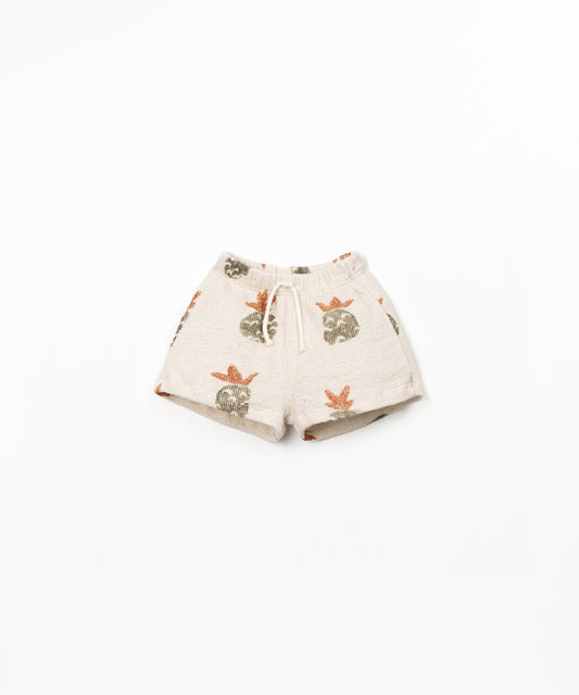 Pantalón corto jersey fantasía estampado bebé niño