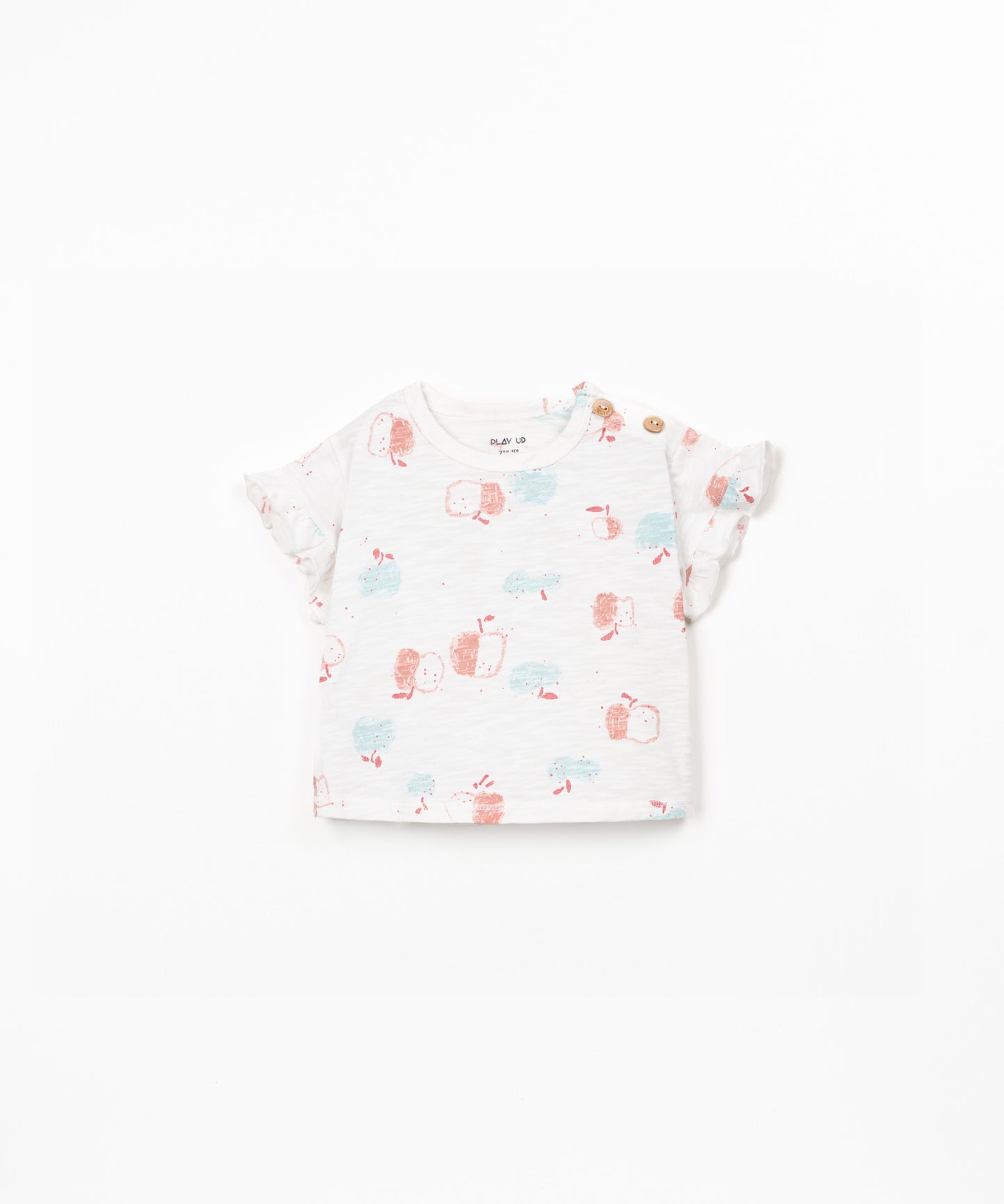 Camiseta jersey estampada bebé niña