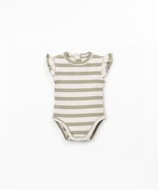 Body rib rayas bebé niña