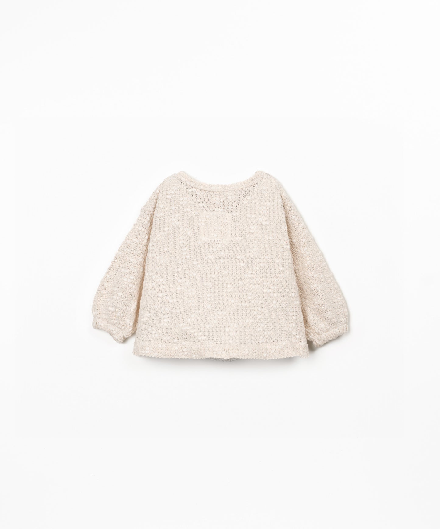 Chaqueta piqué fantasía bebé niña
