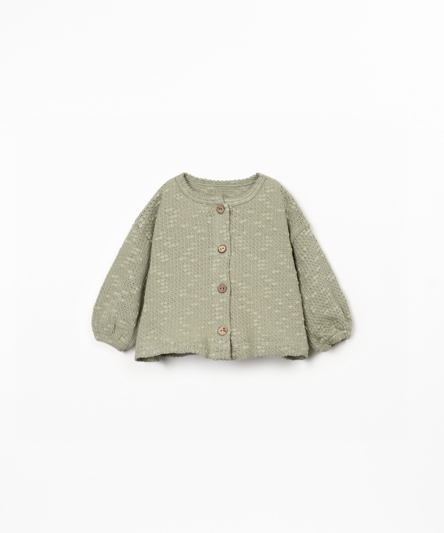 Chaqueta piqué fantasía bebé niña