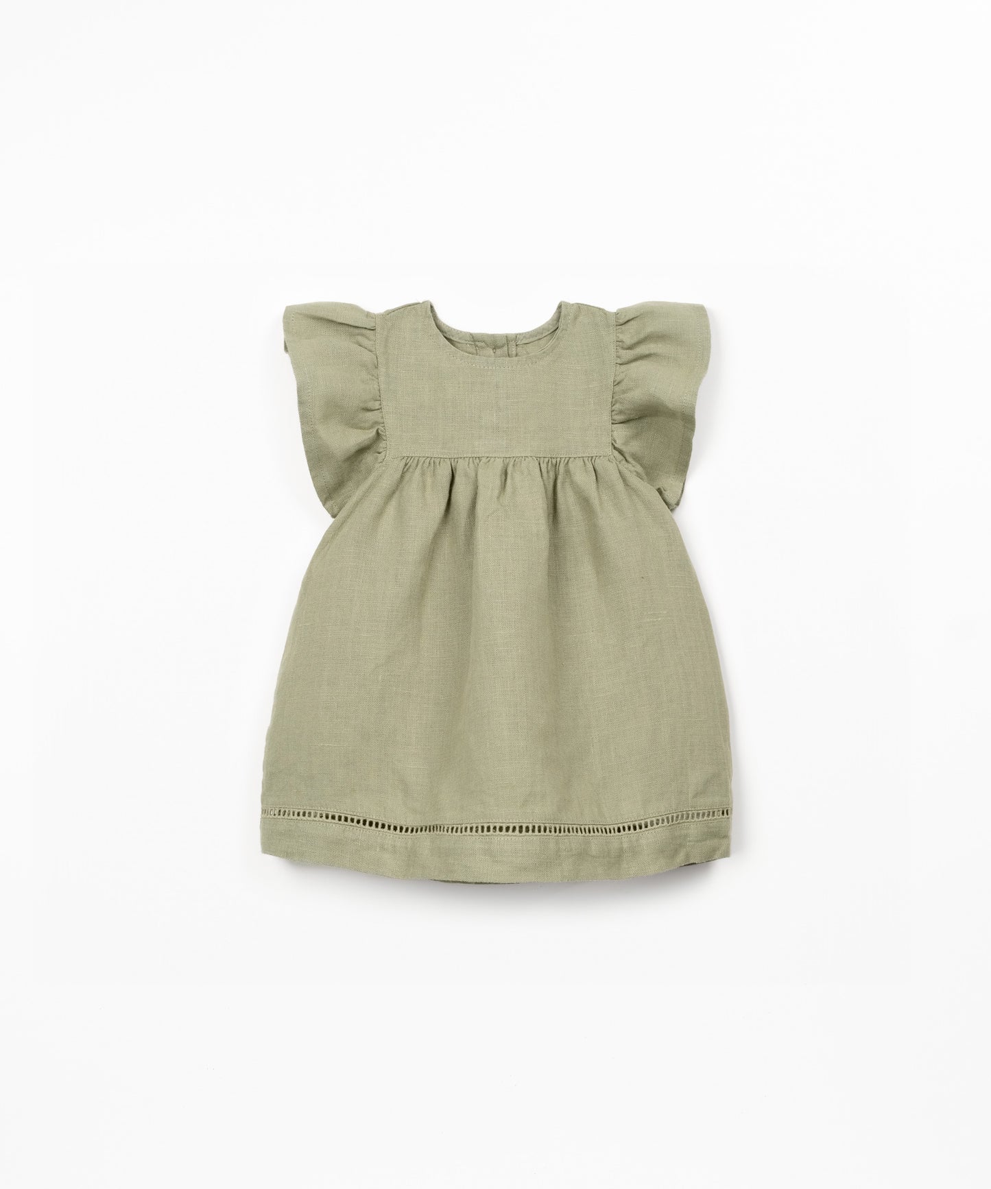 Vestido lino bebé niña