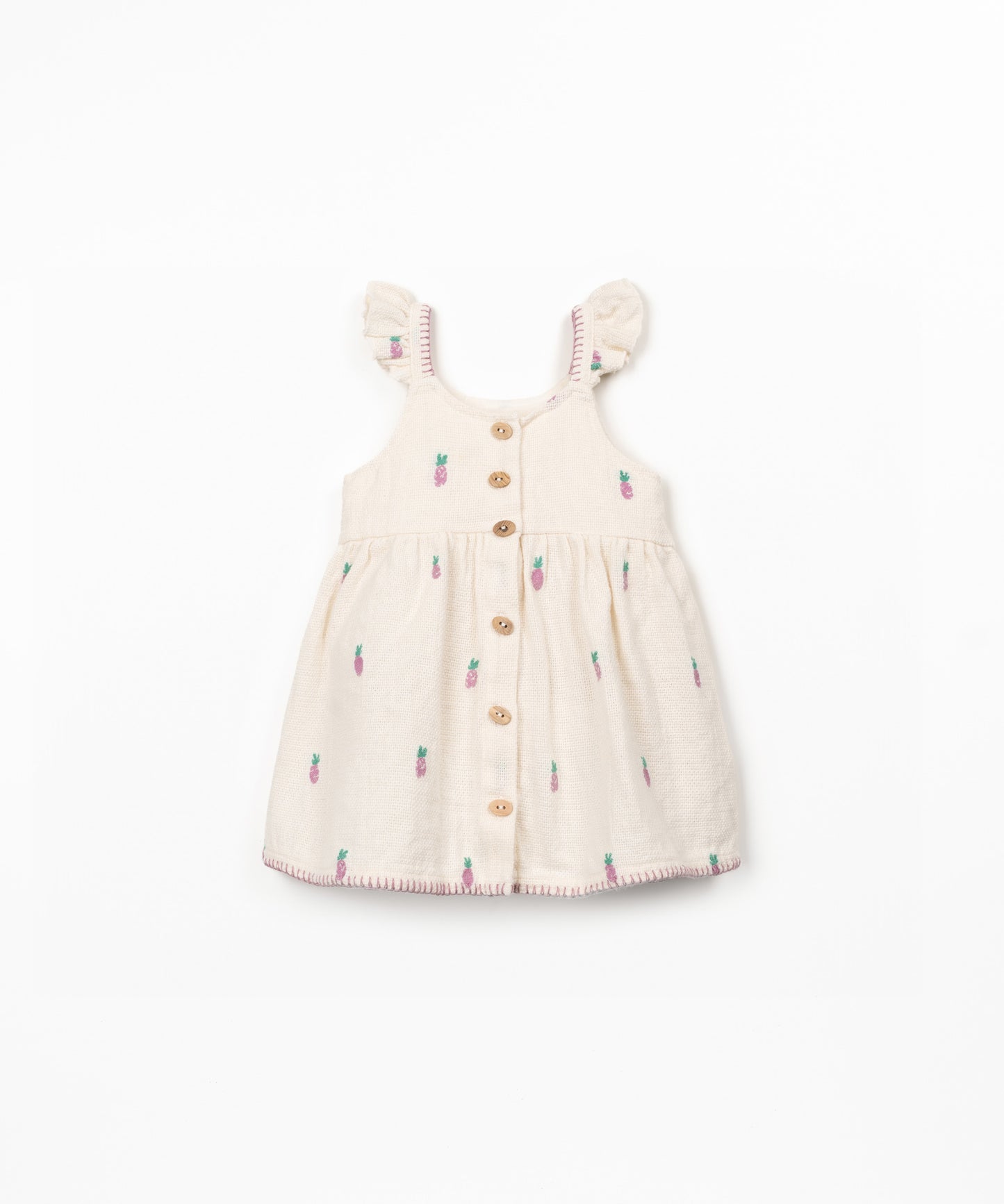 Vestido tejido bebé niña
