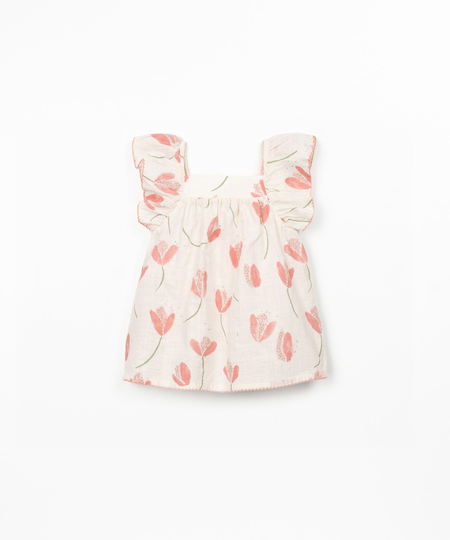 Vestido tejido estampado bebé niña
