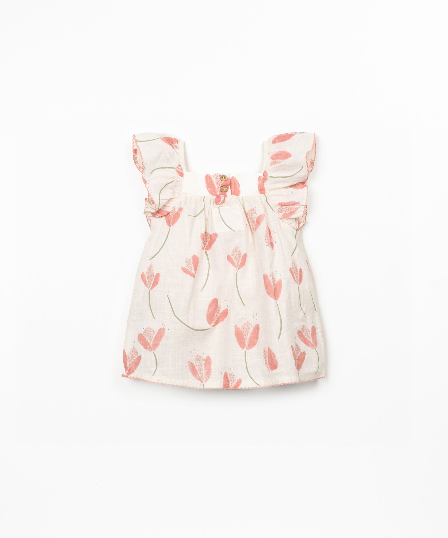 Vestido tejido estampado bebé niña