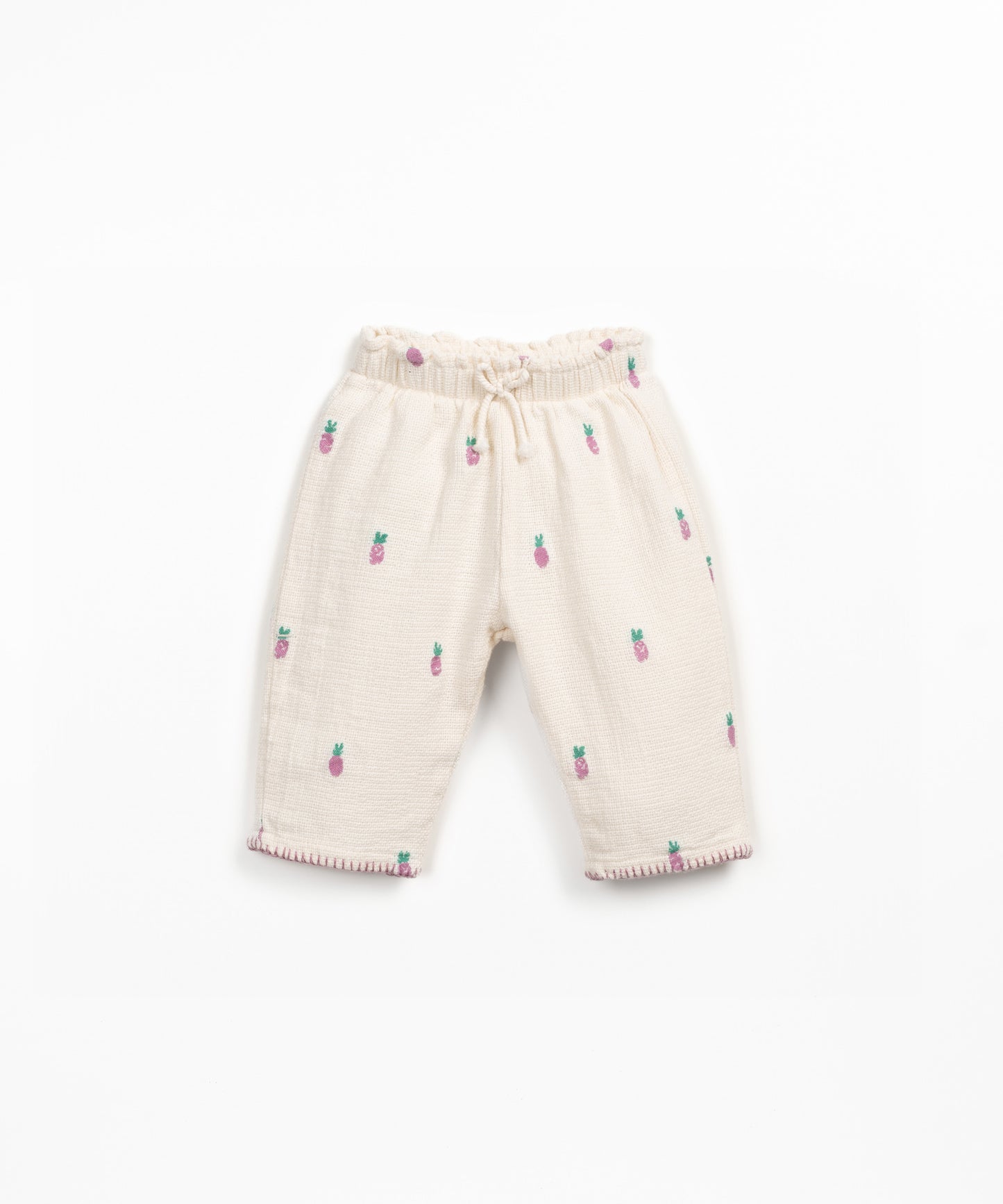 Pantalón tejido bebé niña