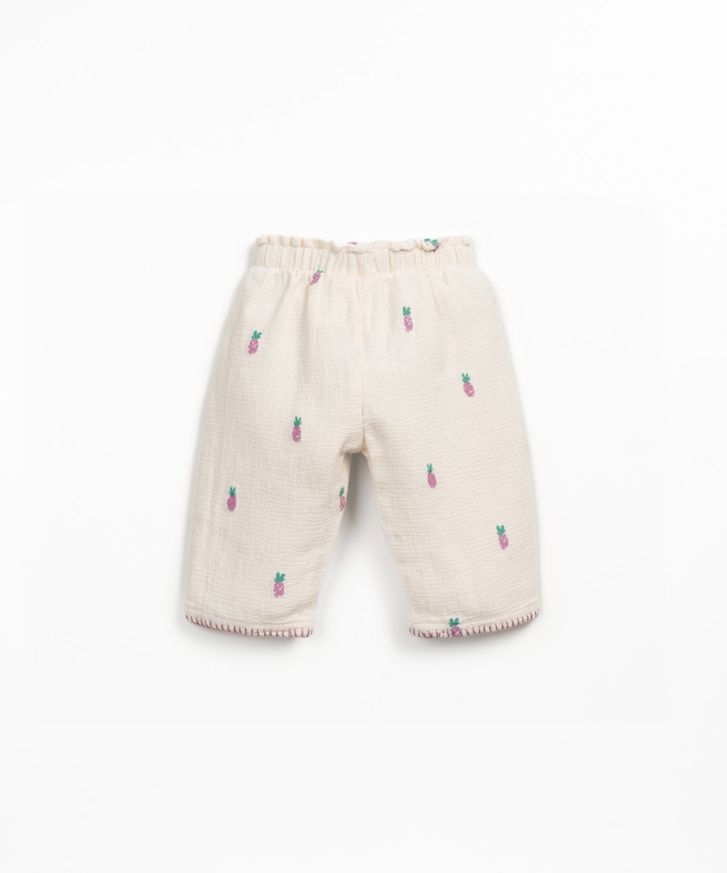 Pantalón tejido bebé niña