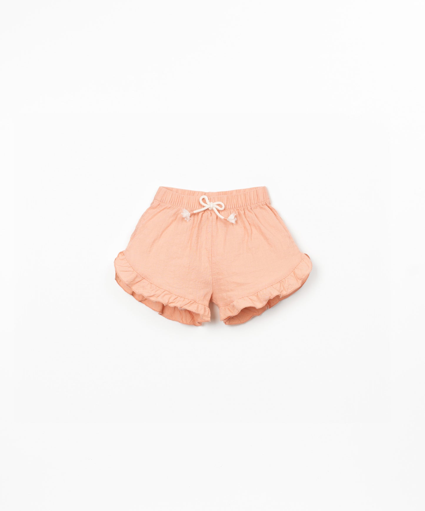 Pantalón corto tejido bebé niña