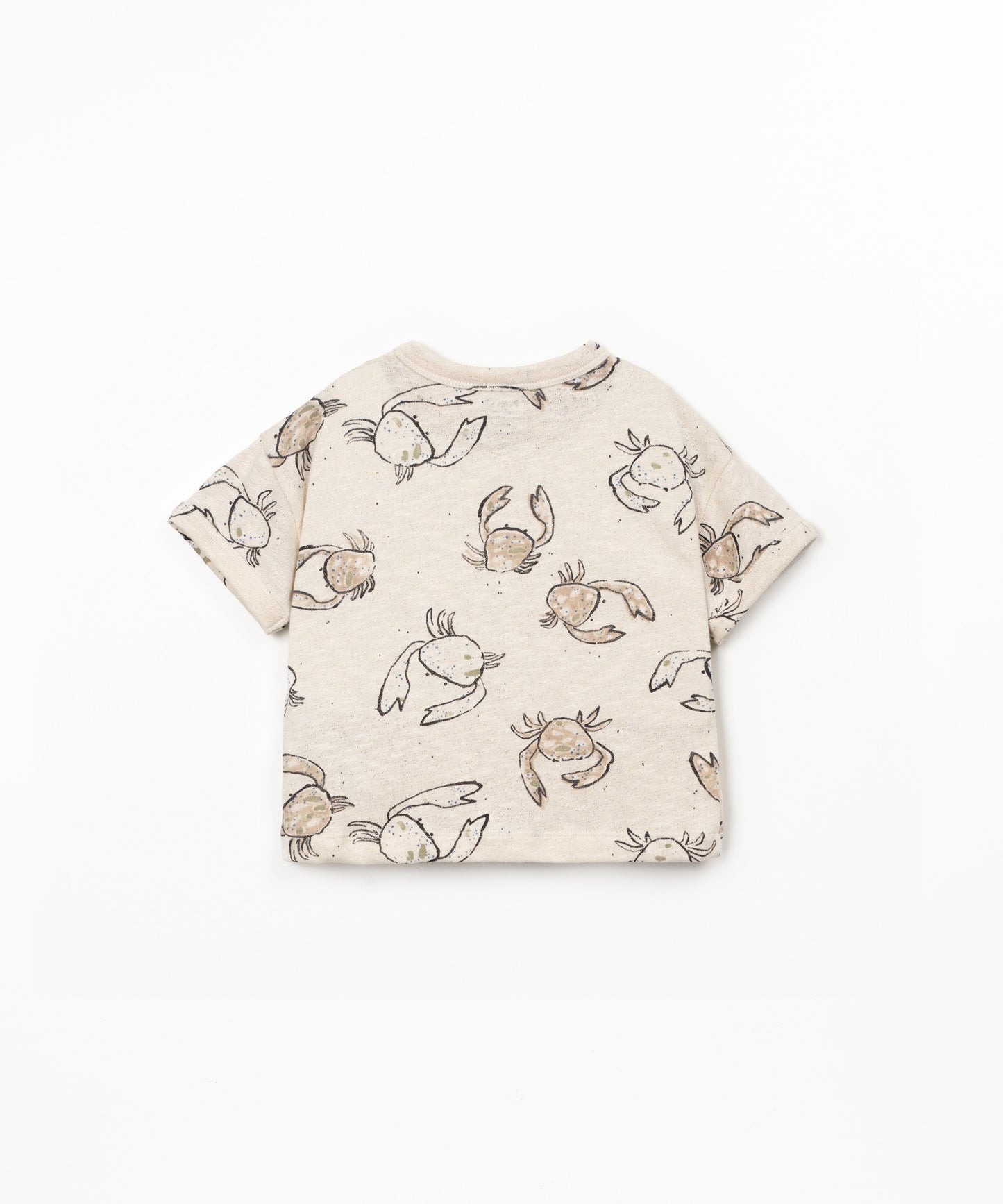 Camiseta jersey flamé estampada niño
