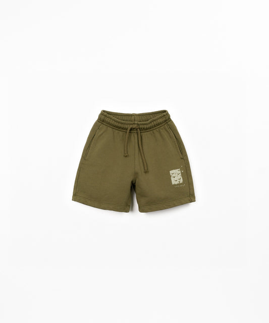 Pantalón corto felpa niño