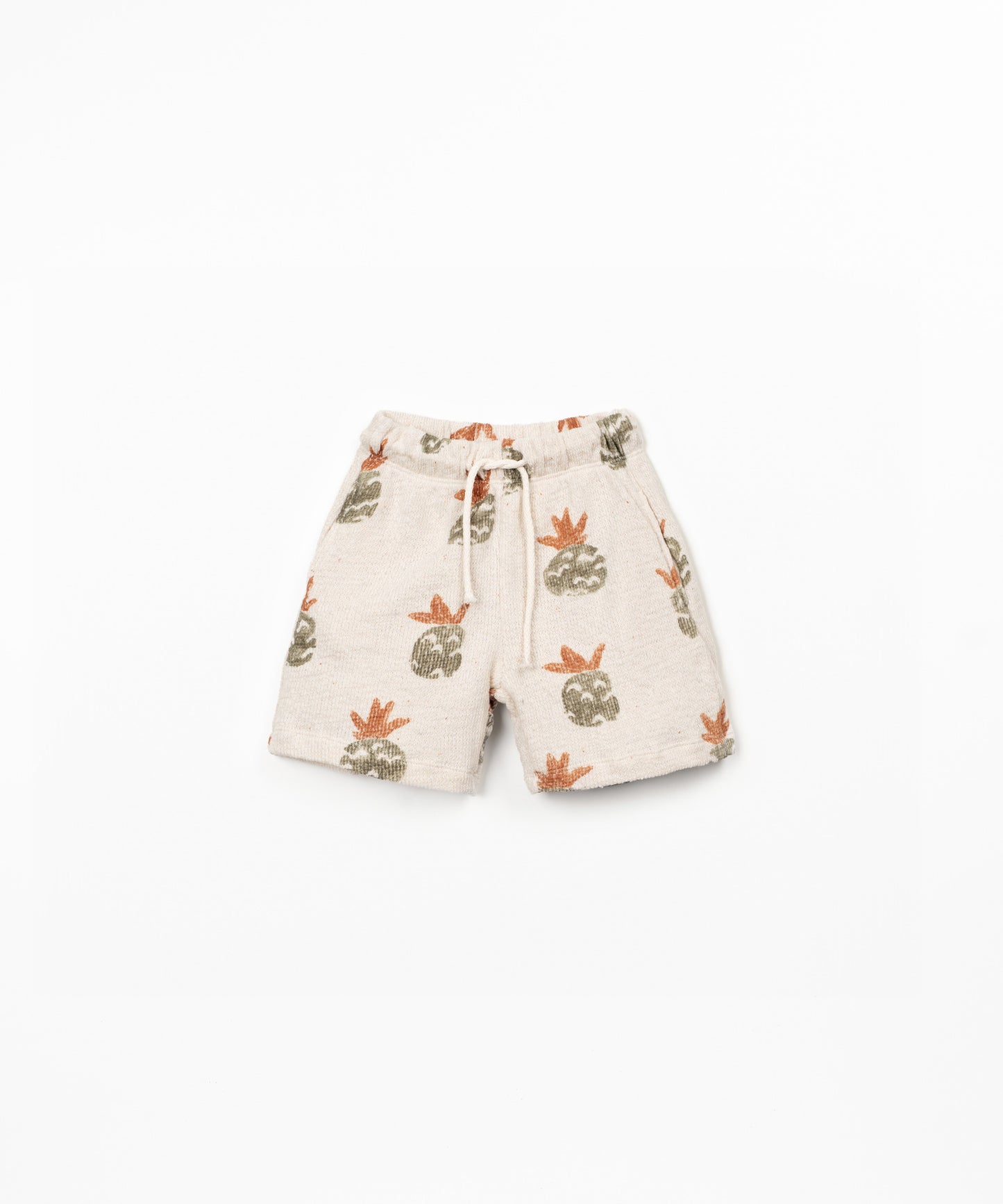 Pantalón corto jersey fantasía estampado niño