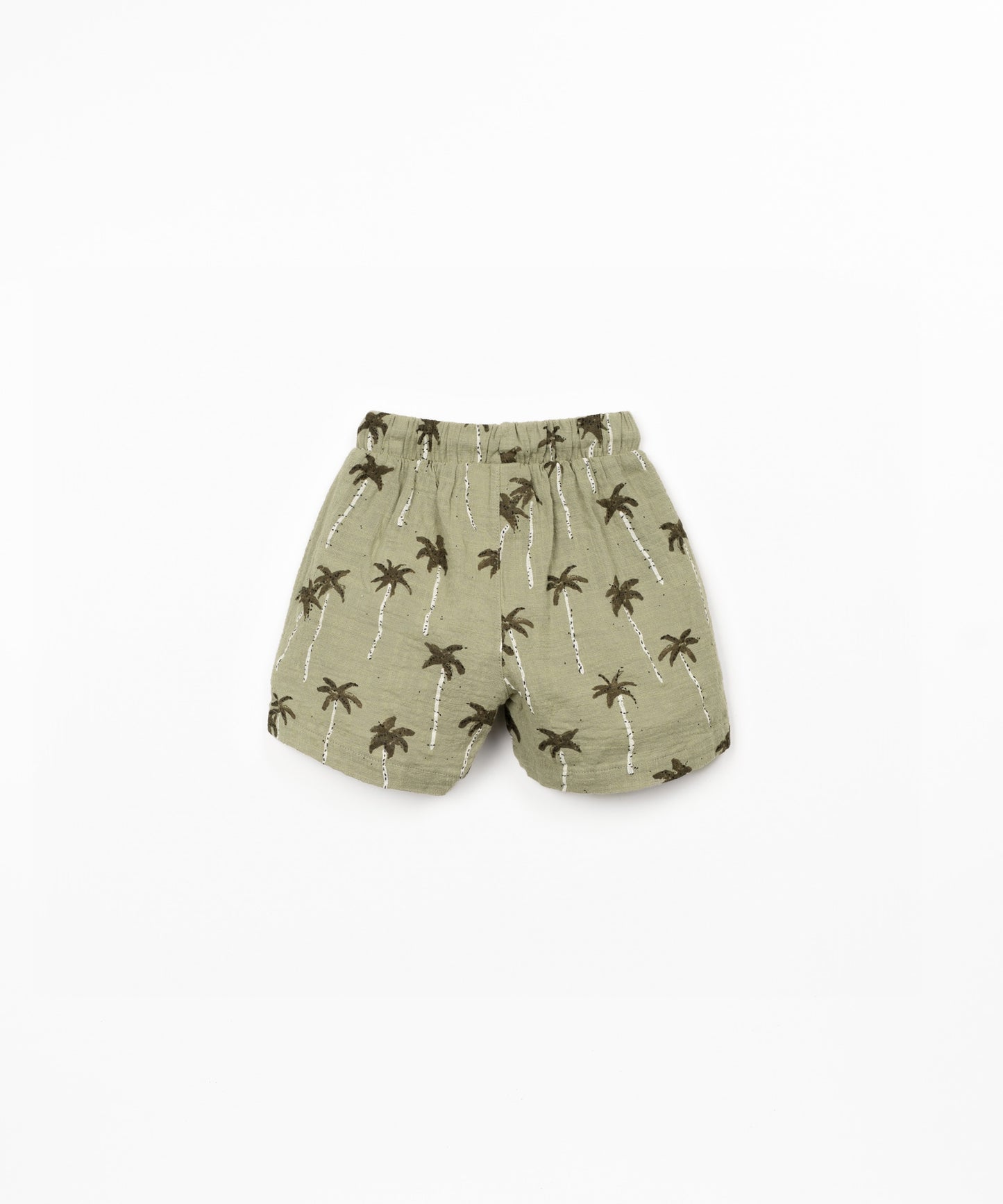 Pantalón corto tejido estampado niño